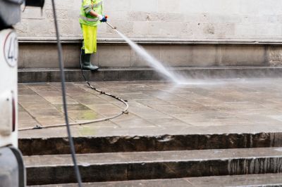 Business Pressure Washing detail