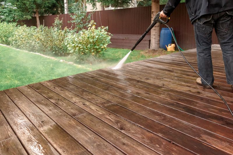 Deck cleaning service