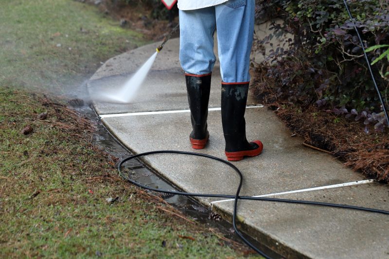 Sidewalk cleaning