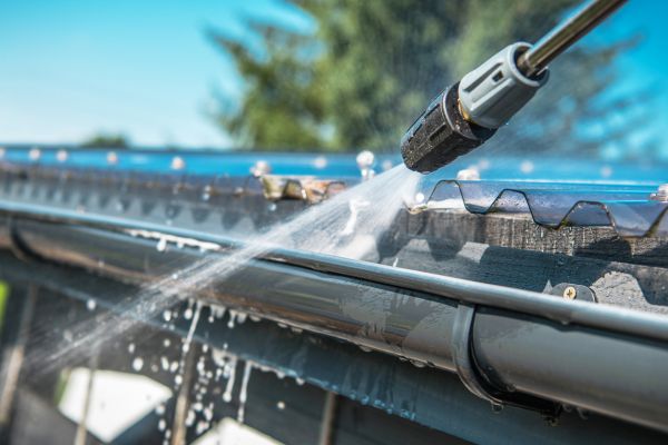Gutter Pressure Washing in Chapel Hill