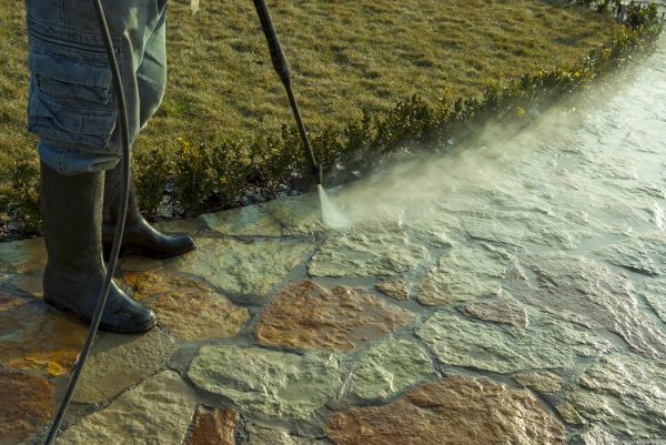 Stone Power Washing in Chapel Hill