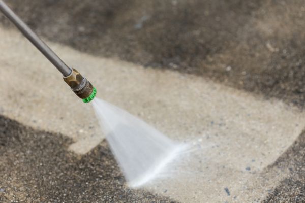 Garage Floor Power Washing in Chapel Hill