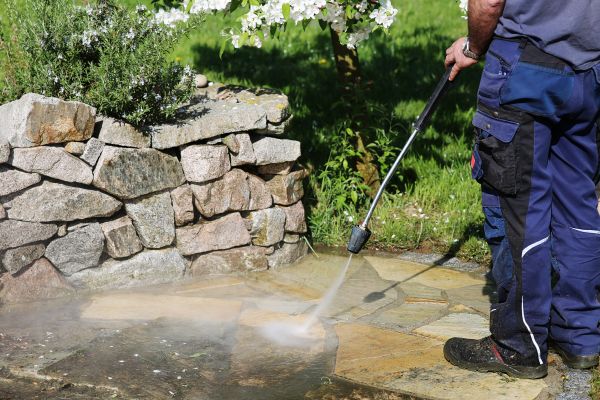 Stone Pressure Washing in Chapel Hill
