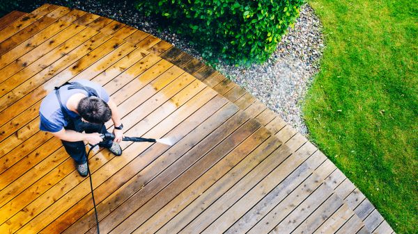 Deck Pressure Cleaning in Chapel Hill