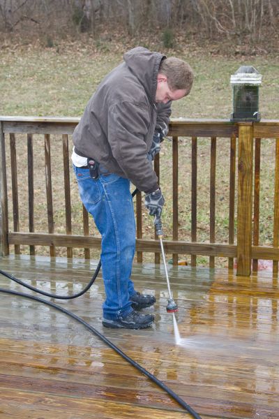 Balcony Power Washing in Chapel Hill