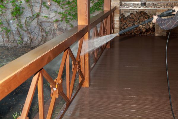 Porch Dirt Removal in Chapel Hill