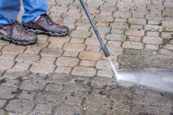Stone Patio Cleaning in Chapel Hill